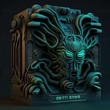 3D model System Shock 2 game (STL)